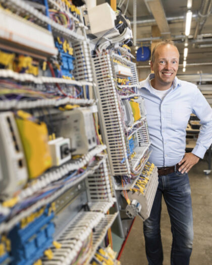 Jaap van der Velde, vestigingsmanager Unica Industry Solutions in Bodegraven