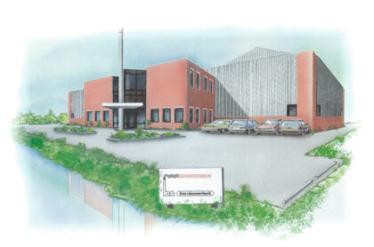 De nieuwbouw van de bedrijfsruimte op Hoogeveenenweg 5 is een feit. De nieuwe locatie wordt officieel geopend door Burgemeester van der Goot.