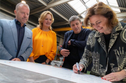 Bezoek door Minister