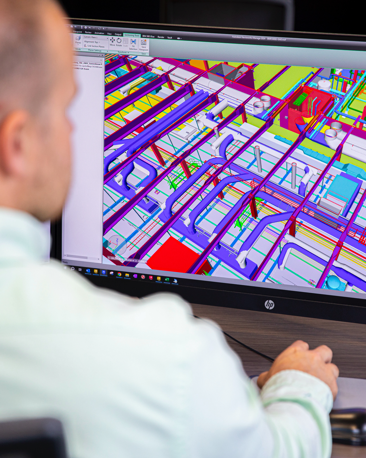 Warmteterugwinning schema